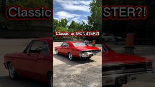 1967 Chevelle SS Restomod: Classic Meets MONSTER 🔥 #shorts #chevelless #carhistory
