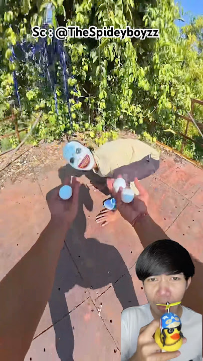 It turns out that what was thrown away was an egg‼️ TheSpideyboyzz