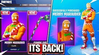 merry marauder returning to fortnite tomorrow fortnite game file leaks - fortnite item shop leaked tomorrow