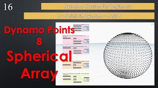 Points in Dynamo - Part 8 _ Spherical Array in Dynamo