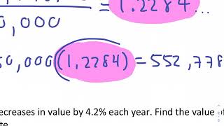 A2 Lesson #3 - Exponential Growth/Decay (Percent Increase/Decrease)
