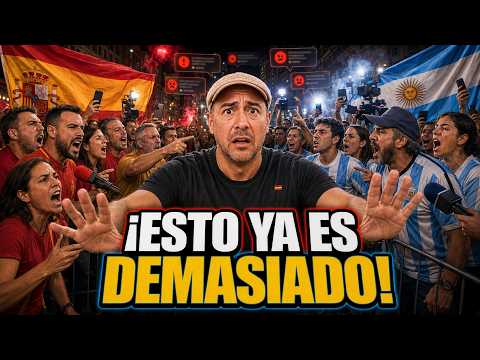 La CAZA de argentinos en ESPAÑA se salió de CONTROL