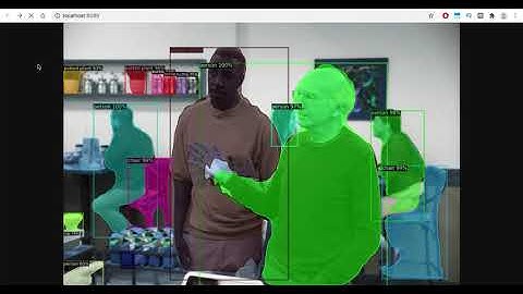 Instance Segmentation web app