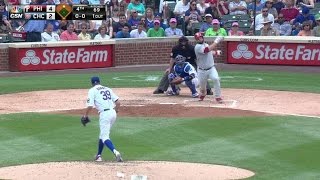 PHI@CHC: Rupp drives an RBI double to the gap