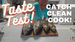 Florida Blue Tilapia vs. Mayan Cichlid Taste Challenge  Catch, Clean, Cook, and Shocking Results!