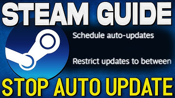How to TURN OFF Auto Updates on Steam (2024)