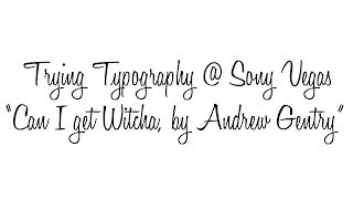 Should I continue (SV Typography)