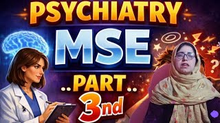 MSE Psychiatry Part 3: Assessment of Thought, Insight & Judgement nursing services