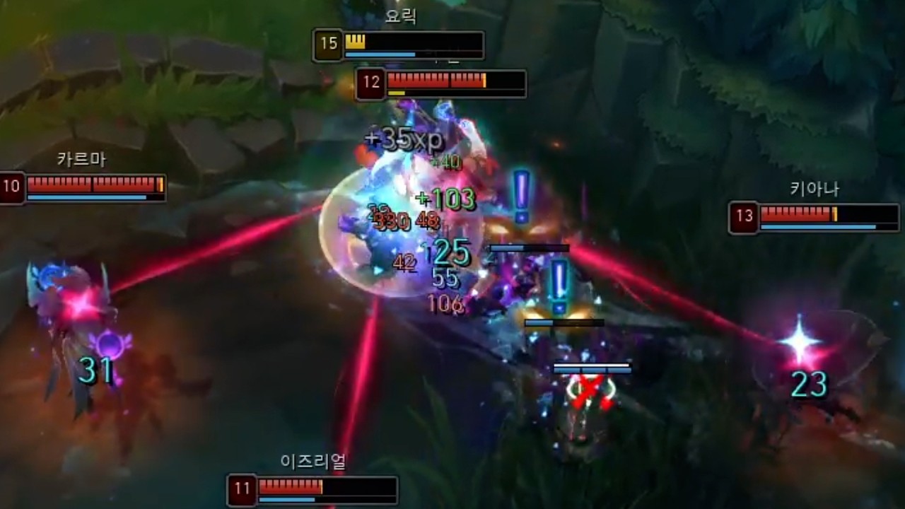 요릭이 쓰러지지 않아! 탱 요릭