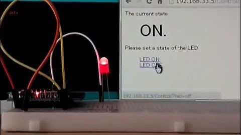 ESP WROOM 02 開発ボード WEB画面からの操作でLEDを点灯