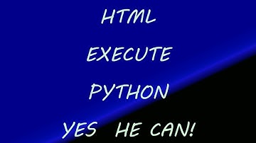 HOW TO EXECUTE A PYTHON SCRIPT FROM A CLICK OF AN  HTML BUTTON | 2022