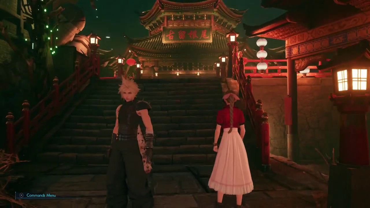 Final Fantasy VII Remake Explore Wall Market Get to Weapons Shop for