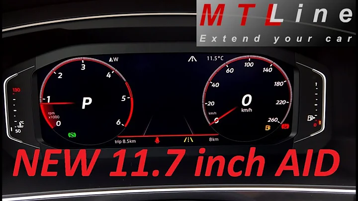VW Tiguan 2, MY2019 – graphics change options on new 11.7 inch Active Info Display