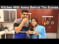 After Wedding Kitchen With Amna Ke Set Pe Gaya Recipe Shoot Dekhne l Life With Umair