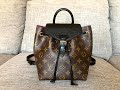 LV Backpack | Montsouris BB | Black | Louis Vuitton Unboxing | 2020 Fall New Release | Toiletry 19