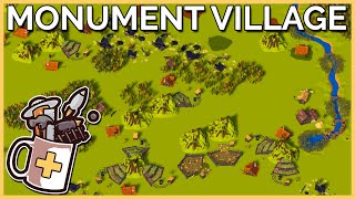 Monument Construction in this Medieval City-Builder | Monument Village