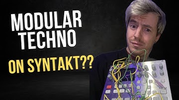 This is the CRAZIEST sound design technique on Syntakt (Modular Techno Sequences)