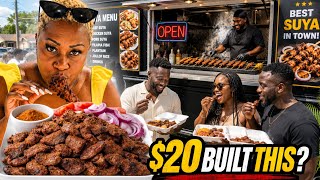 He Came to America With ONLY $20. Now He Owns 3 Suya Food Trucks..