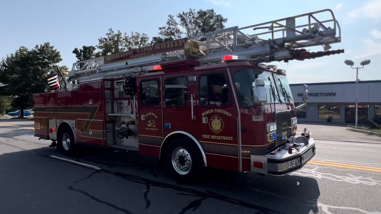 Morris Township Fire L-2 responding. 8-14-24 - YouTube