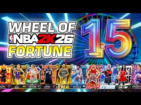 Wheel of NBA 2K Fortune 15