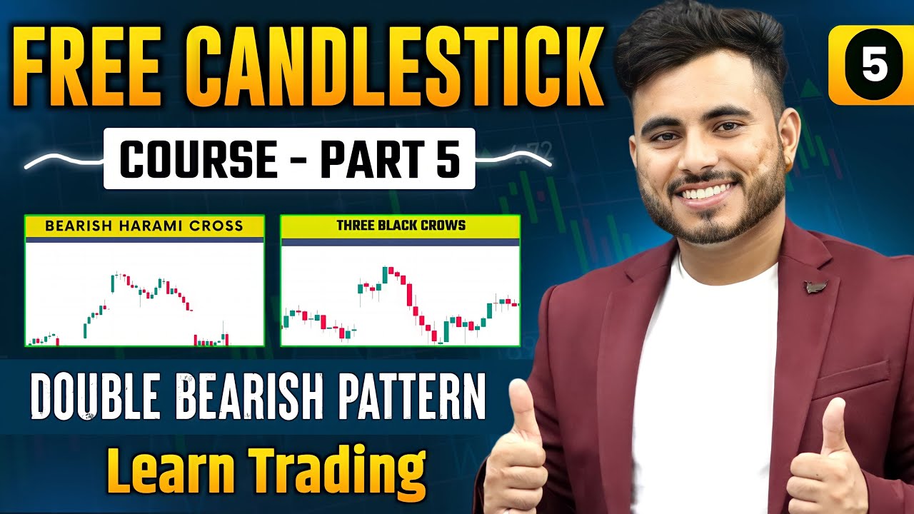 Free Candlestick Course Part 5 | Bearish Double Candlestick Chart ...