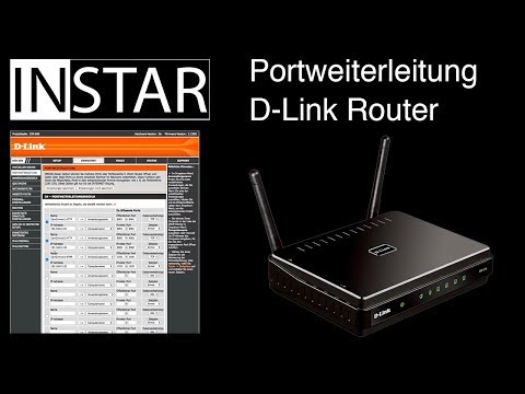 EIne Portweiterleitung einrichten bei einem D-Link Router