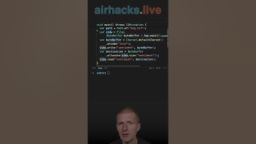 Attaching MetaData To Files  #java #shorts #coding #airhacks