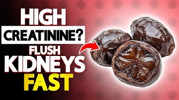 Top 3 Foods That Instantly Flush Out Toxins & Lower Creatinine Naturally | Kidnease
