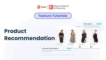 How to set up Product Recommendations | Tutorial | Boost AI Search & Discovery by Boost Commerce