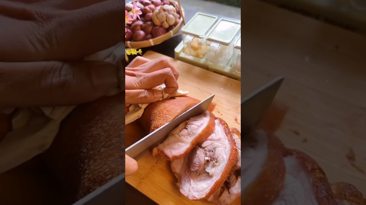 How to make crispy fried pork leg, simple and easy to make at home