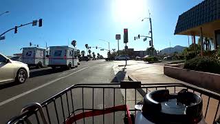 Bike riding - Sunnymead Blvd. - Moreno Valley, California