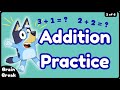 Addition Brain Break for Kids! Fun Math Movement Game  🏃‍♂️(Part 2 of 6)