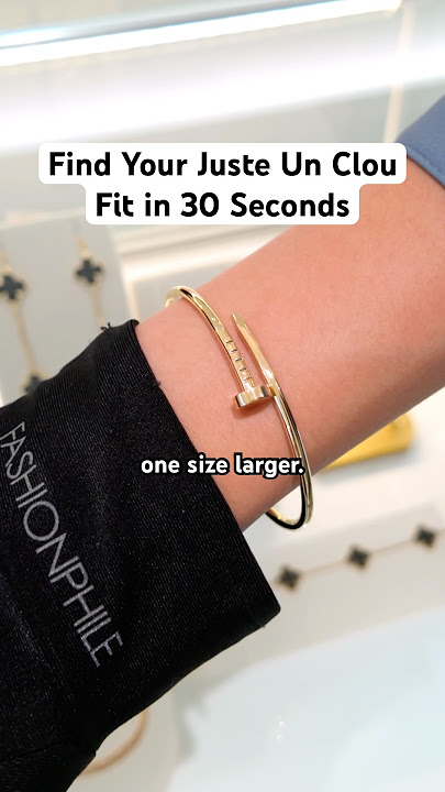 Download lagu How to Find Your Juste Un Clou Bracelet Size