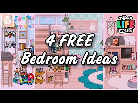 Free bedroom Toca Boca  Free house design, Create your own world