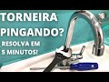 TORNEIRA PINGANDO OU VAZANDO? RESOLVA O VAZAMENTO DE TORNEIRAS EM 5 MINUTOS. TORNEIRA VAZANDO NÃO!