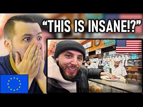 European Reacts to Brit Trying the Legendary Katz’s Deli in America!