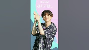 Pause Game BTS ♡ #suga #yoongi #bts #bangtan #kpop #pausegame