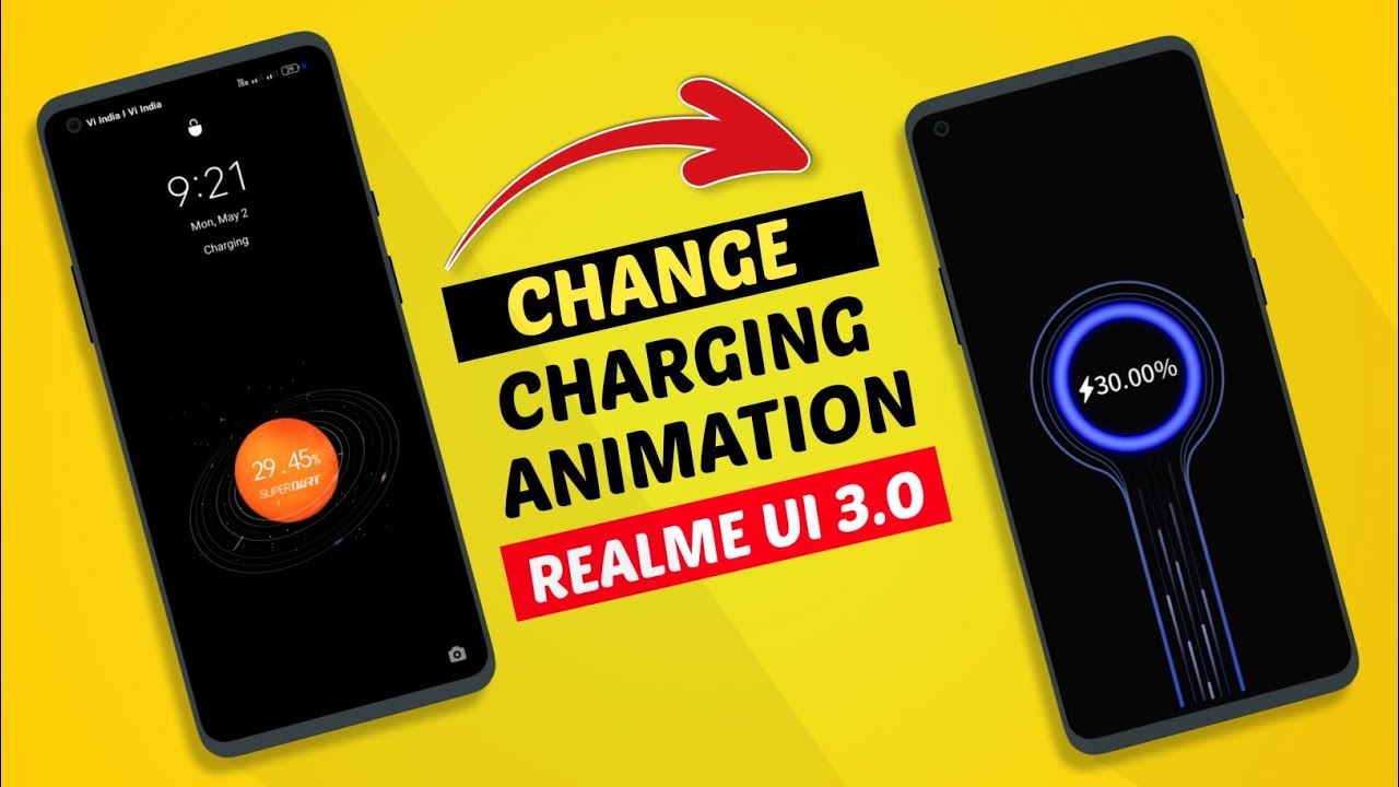 change charging animation realme ui 😍 || how to change charging animation  in realme ui 🔥 - YouTube