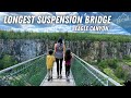 Longest suspension bridge in canada at eagle canyon adventures  thunder bay ontario