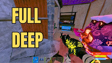 crossbow to AK and FULL DEEP in minutes - Rust