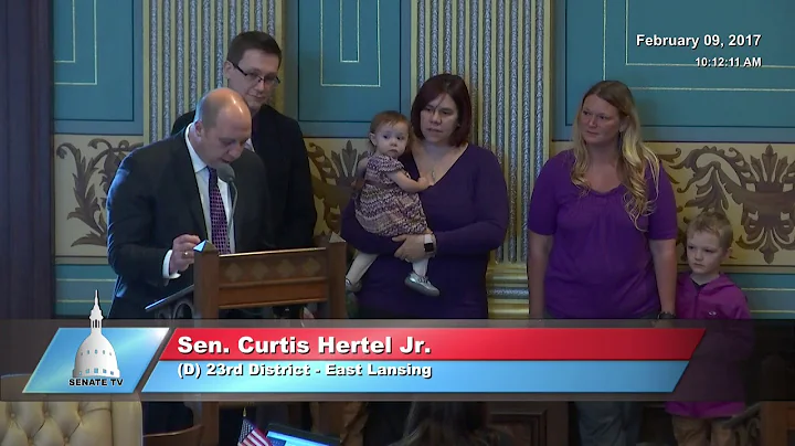 Sen. Curtis Hertel Jr.'s CHD Awareness Resolution