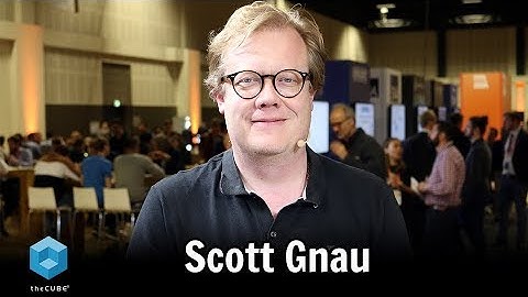 Scott Gnau, Hortonworks | Dataworks Summit EU 2018