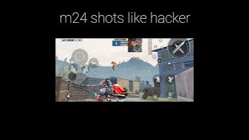m24 shots | like a hacker | enemey will delete#pubg#shorts