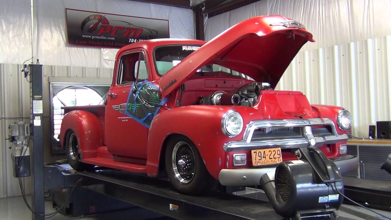 PCM of NC Dyno Tune Chevy Truck! 734 hp / 699 ft-lbs