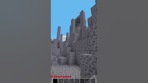 Never Make a Minetest World Out of Gravel... #shorts