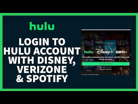 spotify login hulu