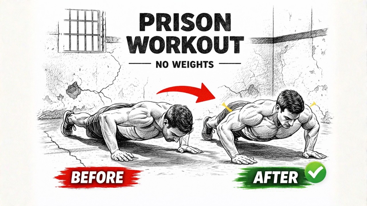 The Brutal Prison Workout That Builds Real Strength - YouTube