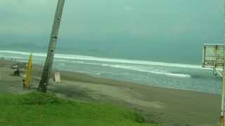 Indonesie. De Ronnies Aan Het Strand Op Java.