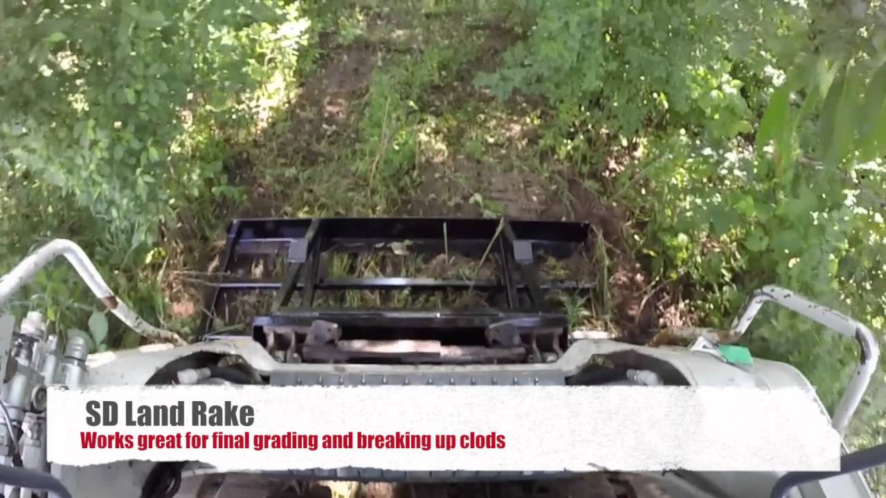 Making A Land Rake SD Land Rake - YouTube