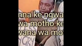 Lil Meri - Ngwana wa motho(lyrics video) ft Lexiphonic and Magabula